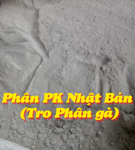 Phân bón PK Nhật Bản (Phân tro gà)